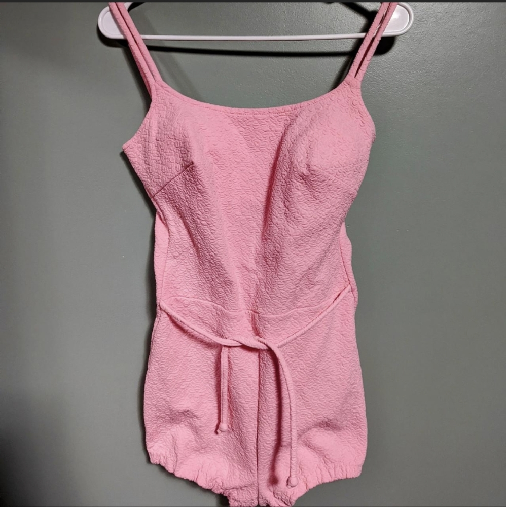 Pink retro swimsuit